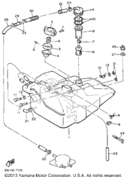 Clip 1988 PHAZER (PZ480M) 90467-09026-00