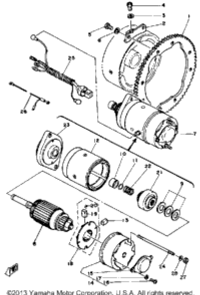 Nut 1979 EC540C 95333-08600-00