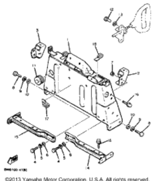 Washer 1984 ENTICER 300 (ET300H) 08600-00