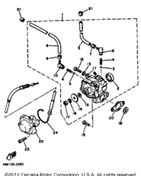 Washer, Plate 1980 SR540D 04600-00