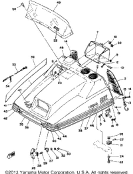 Rivet, Blind 1980 SRX440D 90267-40M00-00