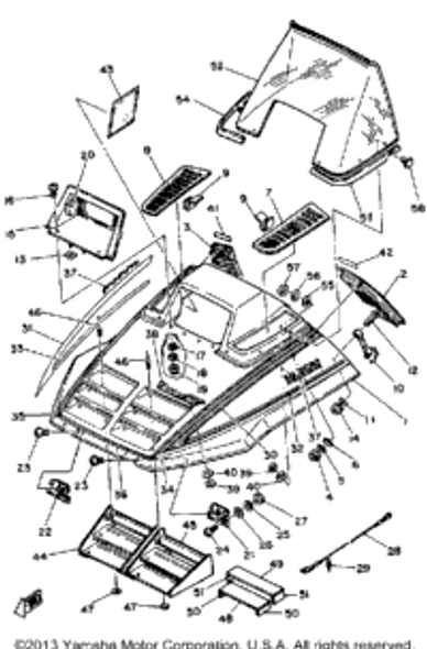 Washer, Spring 1979 EC540C 92995-06100-00