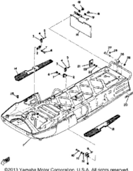 Bolt 1974 GP246F 97026-06045-00