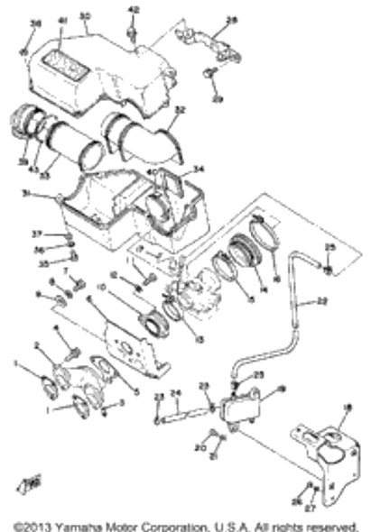 Bolt, Hexagon 1980 ET340ED 97313-08012-00