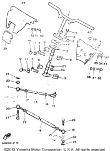 Pin, Cotter 1993 VENTURE GT (VT480GTT) 91401-25020-00