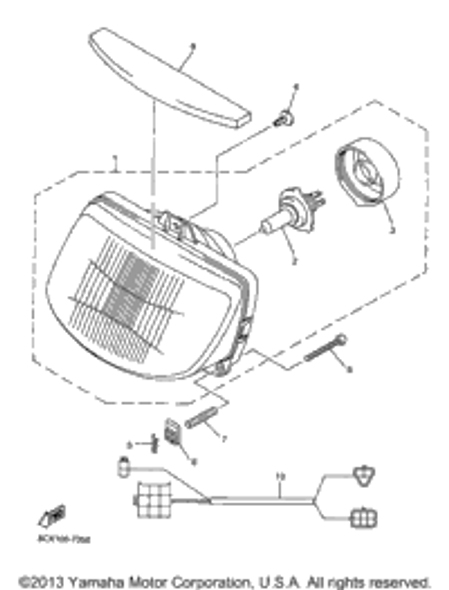 Nut, Spring 1998 VMAX 600 SX (VX600SXB) 90183-05024-00