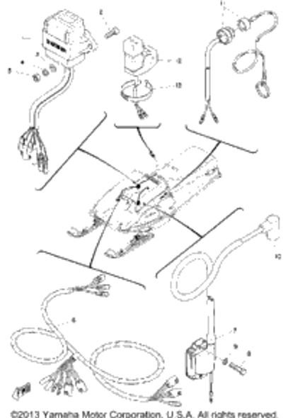 Band, Switch Cord 1975 SR292 437-83936-11-00