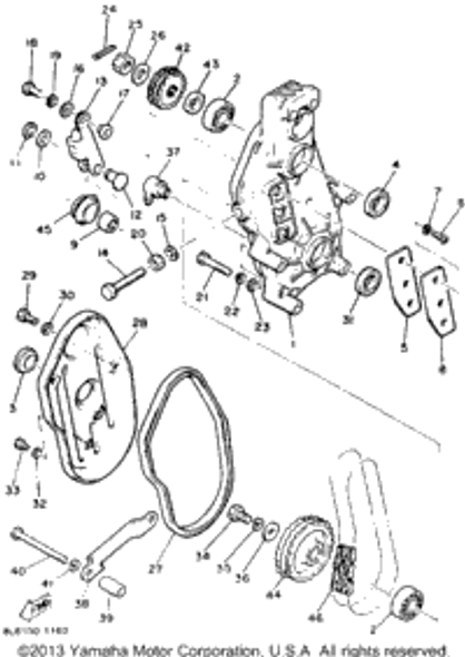 Nut 1988 XLV (XL540M) 90170-20211-00