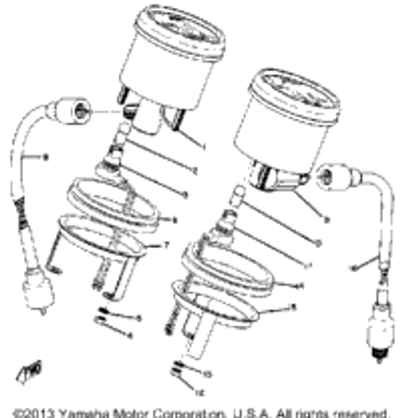 Bulb (12V-34W) 1974 GP338F 123-83516-21-00