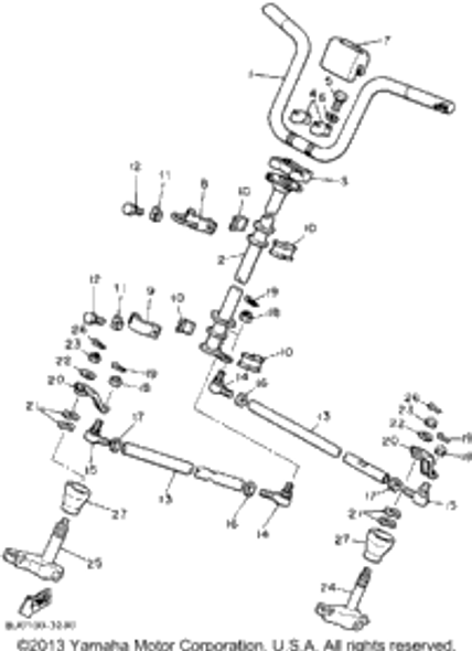 Washer, Lock 1987 BRAVO (BR250L) 90215-08262-00