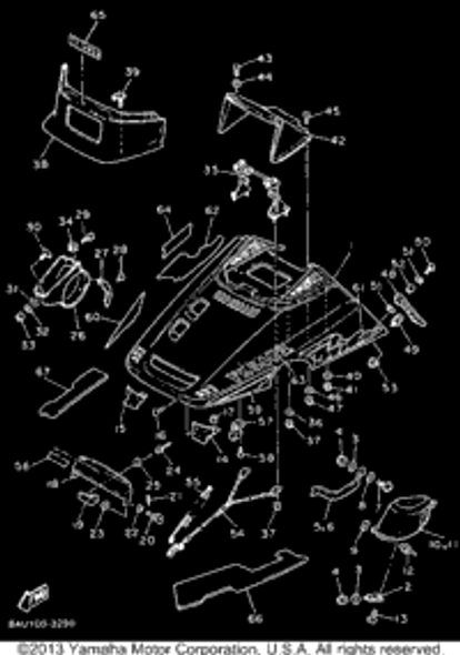 Washer, Plate 1993 VK540 II (VK540ET) 90201-06059-00