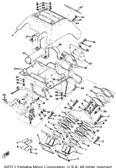 Bolt, Hexagon 1974 GP433F 97313-08035-00