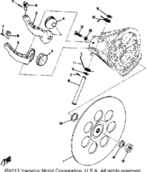 Pin, Clevis 1974 GP246F 90240-08023-00