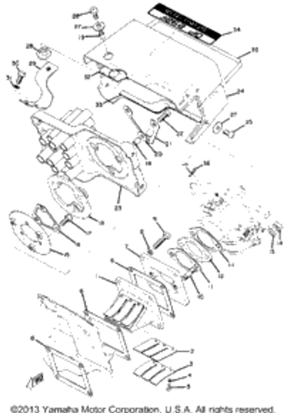 Washer, Plate 1974 GP292F 90201-06059-00