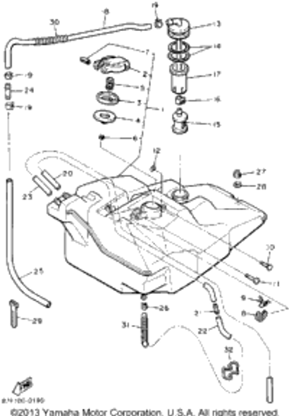 Pin 1990 OVATION (CS340P) 90249-03017-00