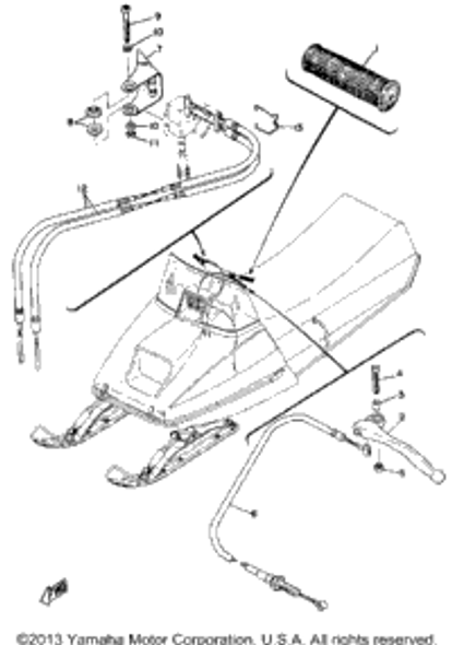 Collar, Lever 1 1975 GPX433G 802-83913-00-00