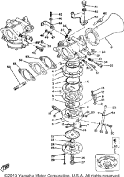 Screw, Flat Head 1971 GP396 98702-03008-00