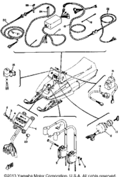 Clamp 1974 GPX433F 90464-60067-00