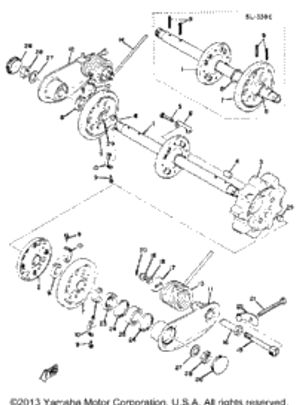 Washer, Conical Spring 1972 SL338C CA 90208-22001-00