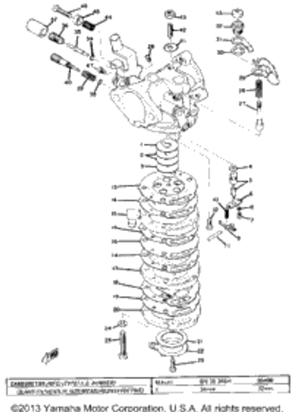 Spring, Plunger 1974 GP292F 156-14135-00-00