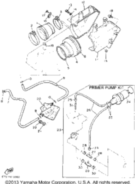 Washer, Plate 1992 BRAVO (BR250S) 90201-06727-00