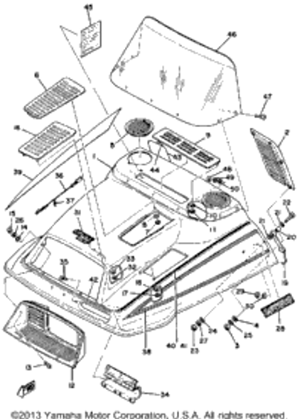 Screw, Bind 1980 ET340ED 98980-06030-00