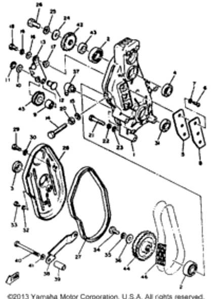 Washer, Plate 1980 SS440D 90201-10322-00