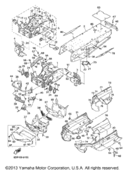 Screw, Bind AP 1998 VMAX 600 SX (VX600SXB) 98907-06025-00