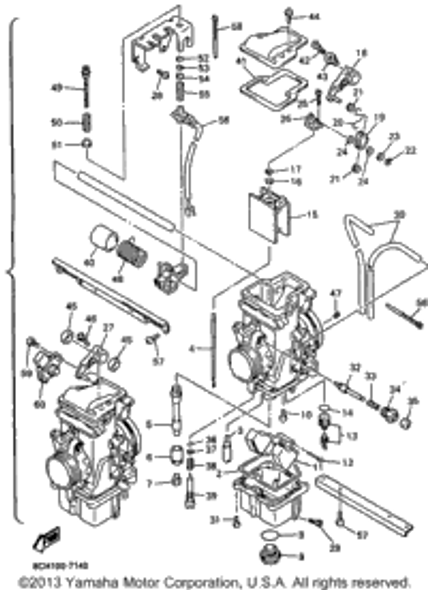 Ring 1997 VMAX 700 SX (VX700SXA) 3MA-14918-00-00