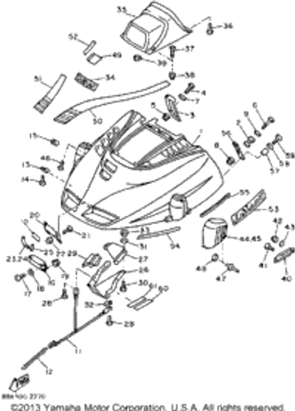 Rivet, Blind 1992 ENTICER II LT (ET410TRS) 90267-48141-00