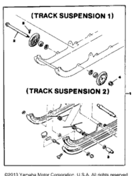 Pin, Cotter 1985 XL-V (XL540J) 91401-30030-00