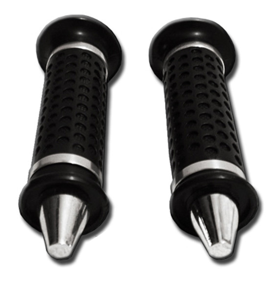 Motorcycle/ ATV Gel Rubber Handlebar "Spike" Grips Pair