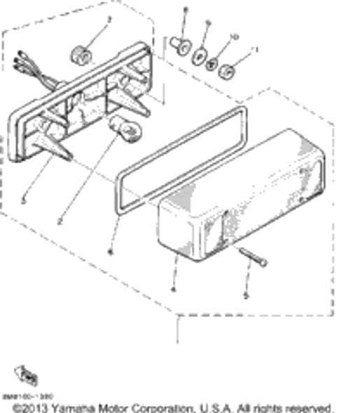 Grommet 1985 SRV (SR540J) 8K4-84718-00-00