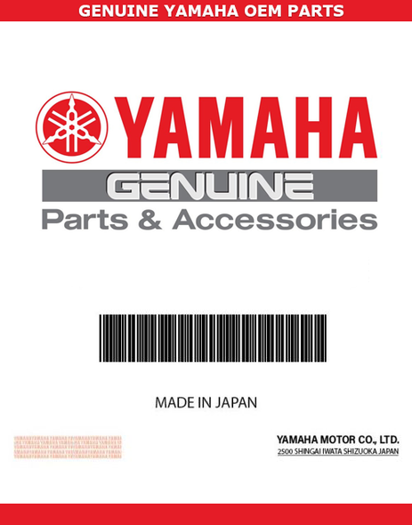 Washer, Plate 1985  V-MAX (VMX540J) 90201-061A5-00