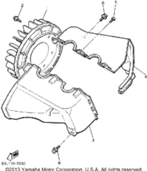 Bolt, With Washer 1990 OVATION (CS340P) 90119-06108-00