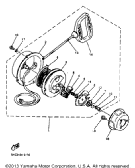 Spring, Friction 1998 VK540 II (VK540EB) 8F3-15715-00-00