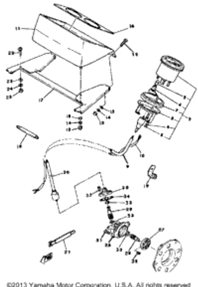 Screw, Bind 1980 ET340D 98906-05020-00