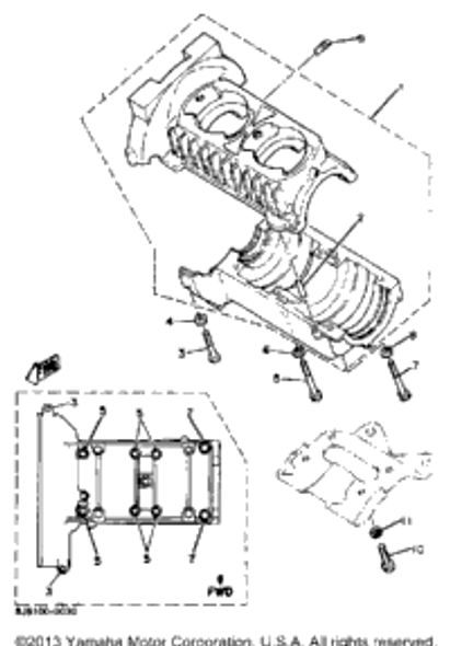 Bolt 1984 ENTICER 300 (ET300H) 97021-08070-00