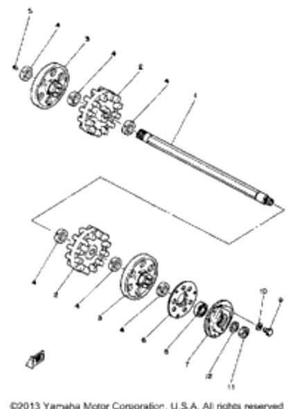 Bolt, Set 1979 EC540C 90113-06039-00