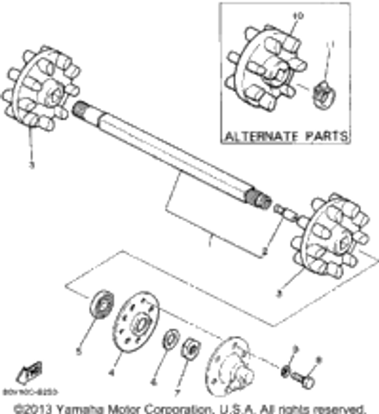 Bolt 1987 BRAVO (BR250L) 97011-08016-00