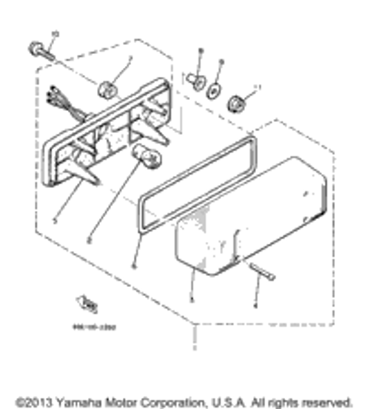 Screw, Tapping 1993 VMAX-4 (VX750T) 97780-40130-00