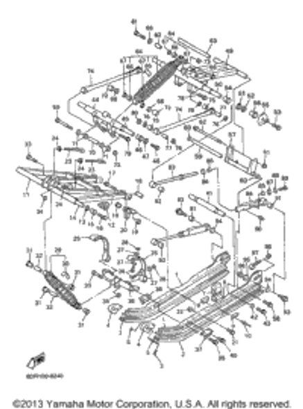 Washer, Plate 1998 VMAX 600 SX (VX600SXB) 90201-210U0-00