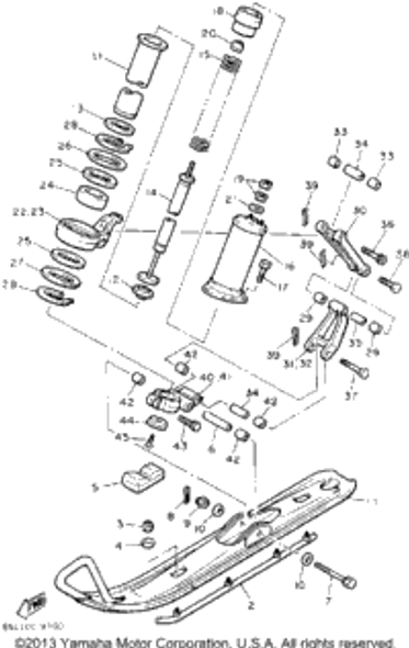 Bolt, Washer Based 1990 OVATION (CS340P) 90105-10438-00