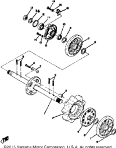 Bolt 1974 GP246F 97013-08025-00