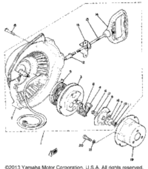 Washer, Thrust 1980 ET340D 8G5-15739-00-00