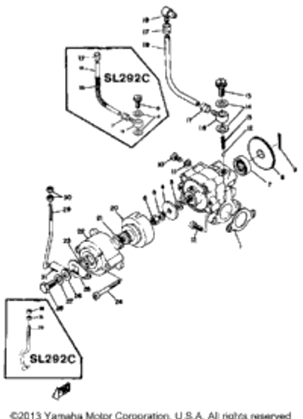 Bolt, Union 1971 SL292 90401-06001-00