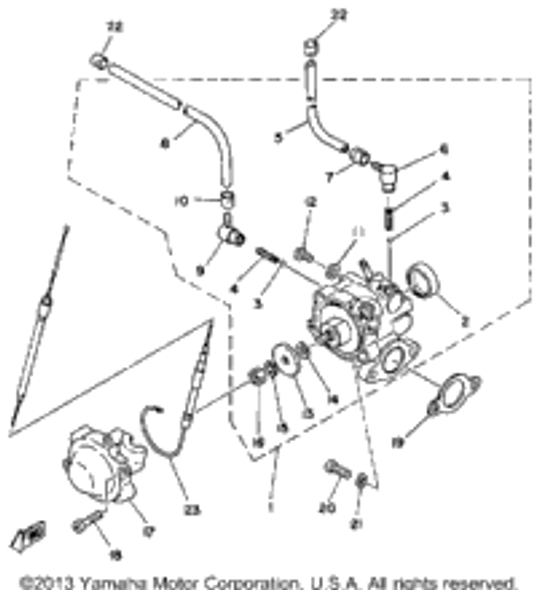 Nut 1980 SRX440D 95380-05600-00