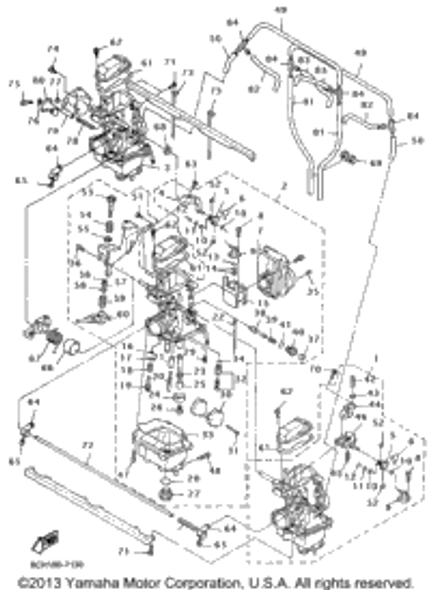 Jet, Main (#145) UR STD (#1 CYL) 1997 VMAX 600 SX (VX600SXA) 3G2-14231-29-00