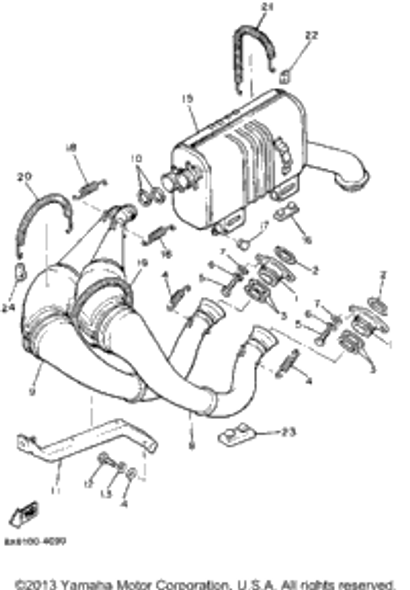 Grommet 1985 V-MAX (VMX540J) 90480-11298-00