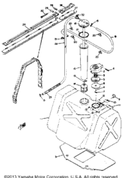 Hook 1972 SW433B 83M-24628-00-00